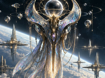 Orbital Watcher, a Lumin card